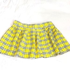 Spirit Plaid Pleated Skirt